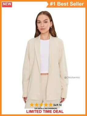 Wrap Cardigan Sweater with Shawl Collar and Pockets